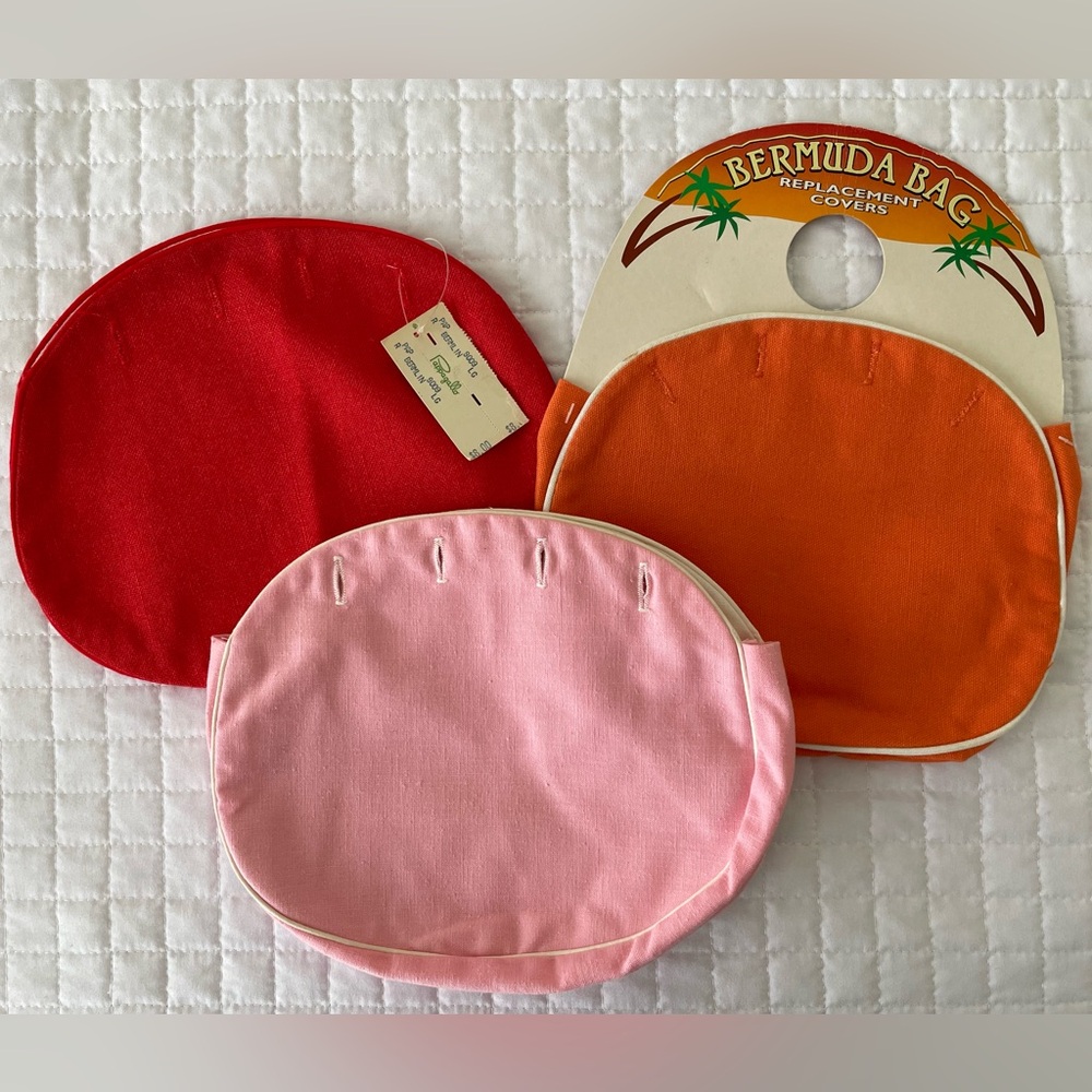 Lot of 3 Vintage Bermuda Bag Covers